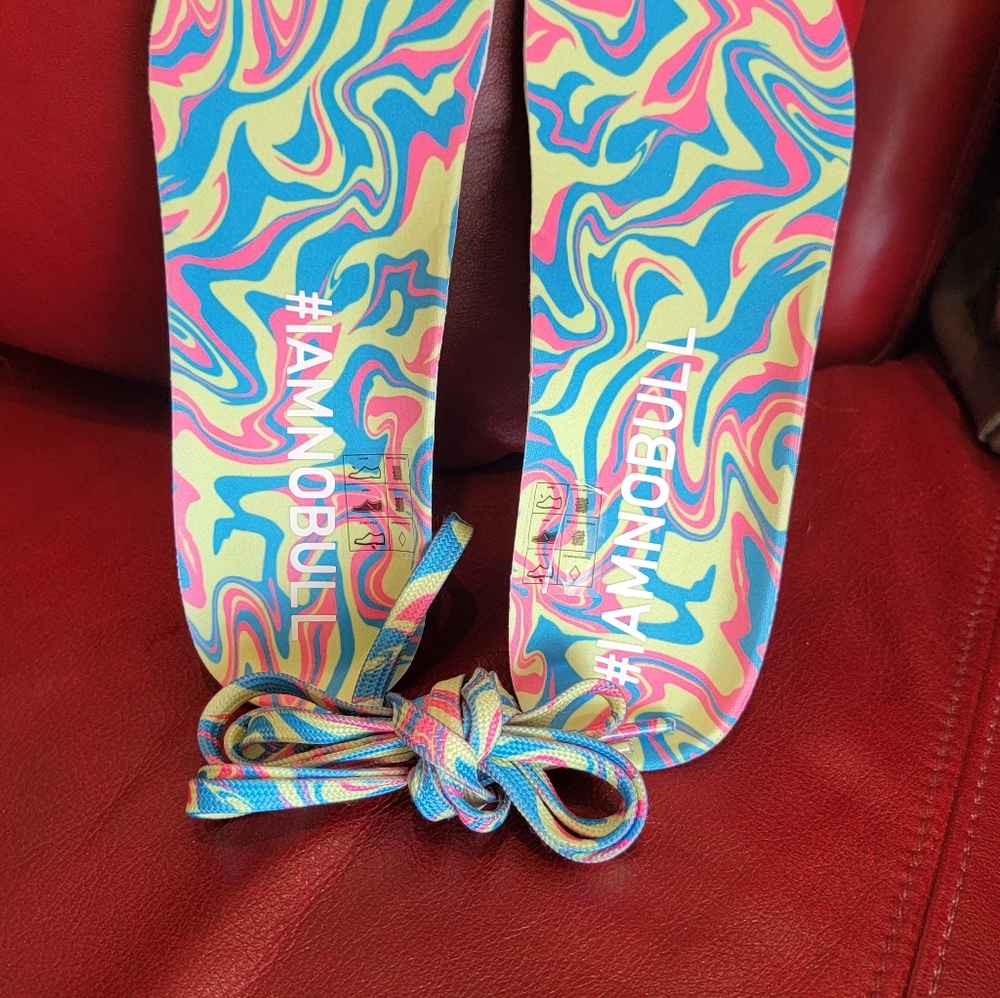 NOBULL EUC Women's Vibrant Swirl Design OG Trainers W8.0 - Picture 7 of 9